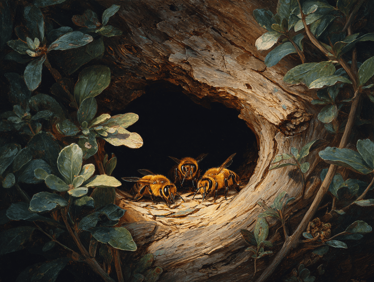How to Identify a Honey Bee Nest