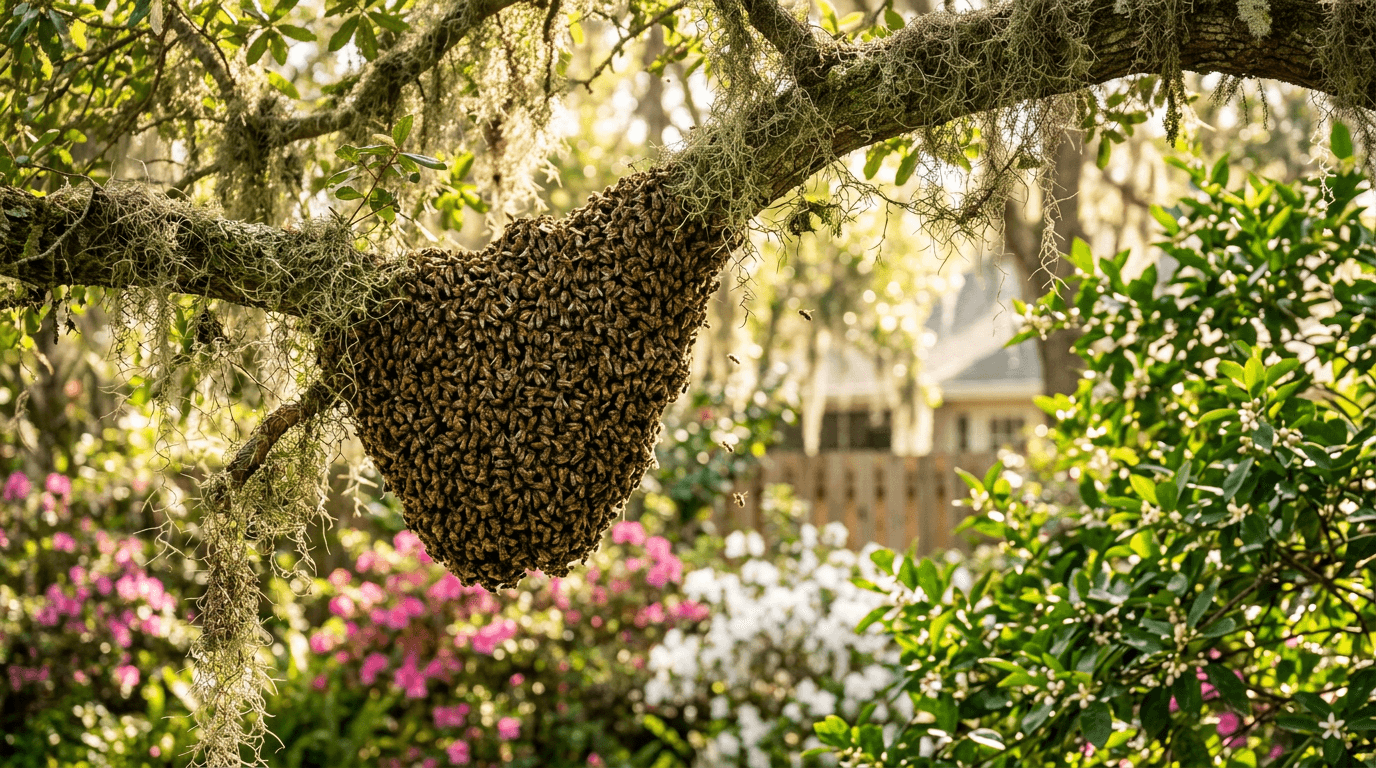 Spring Swarm Season in Florida: What Homeowners Need to Know