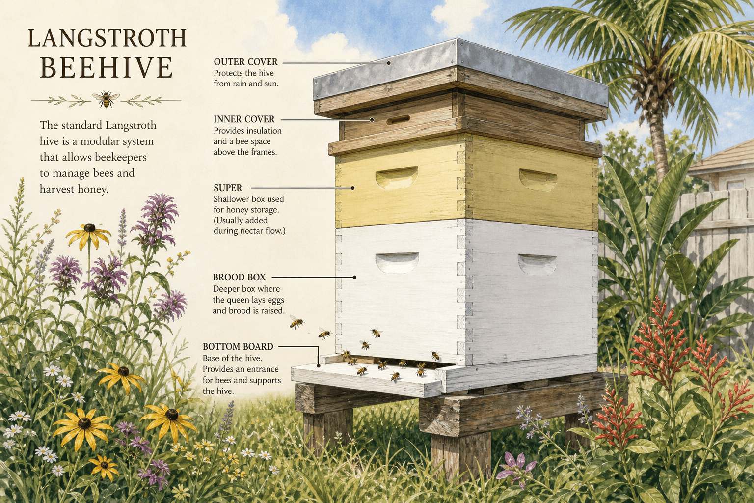 How to Start a Beehive in Florida: Step-by-Step Guide